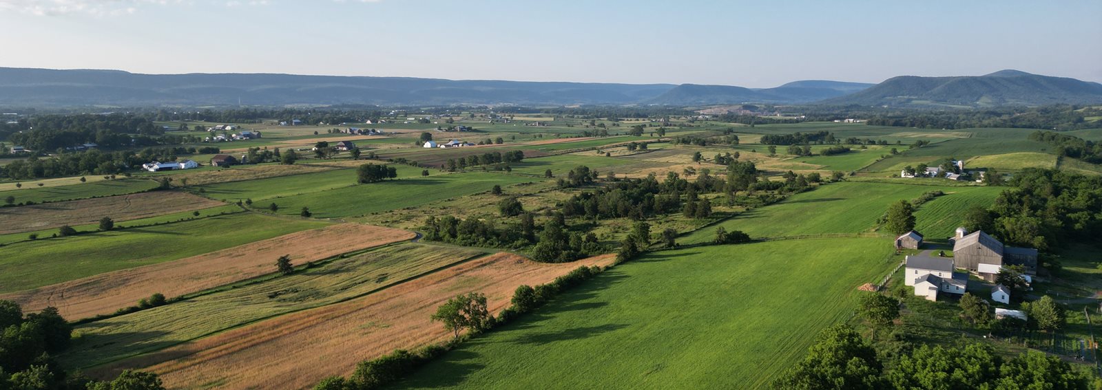 Beautiful farmland in Mifflin County